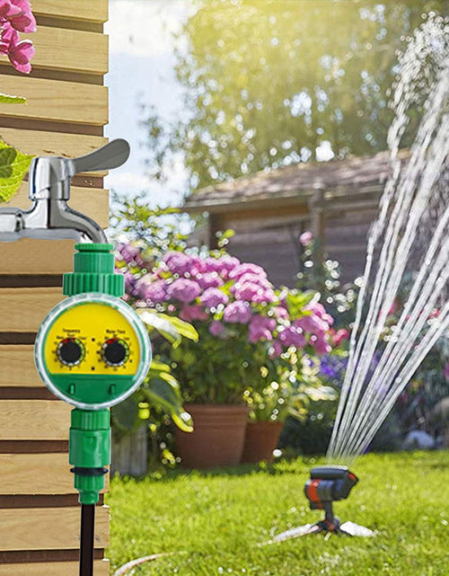 Load image into Gallery viewer, Outdoor plastic garden hose equipped with electronic automatic irrigation timer
