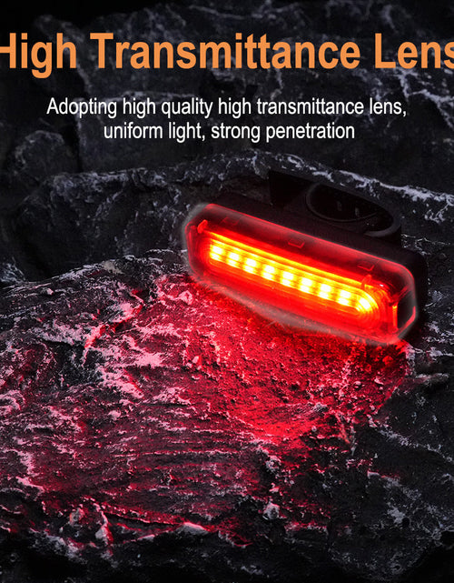 Load image into Gallery viewer, Bicycle taillight type-c night riding light mountain road bike outdoor riding warning light equipment
