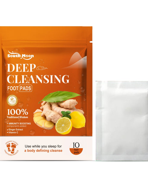 Load image into Gallery viewer, South Moon Ginger Deep Cleansing Foot Patch To Relieve Gentle Care Of Physical Discomfort Foot Care Patch

