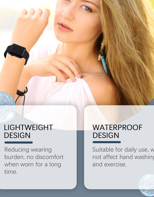 Load image into Gallery viewer, Houkea Body Care Watch Daily Lightweight Care Bracelet Unisex Fashion Personality Silicone Watch
