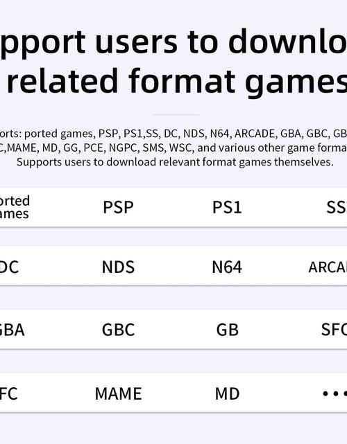 Load image into Gallery viewer, ANBERNIC's new RG40XXV vertical version retro portable handheld game console with lighting effect connected to power regard
