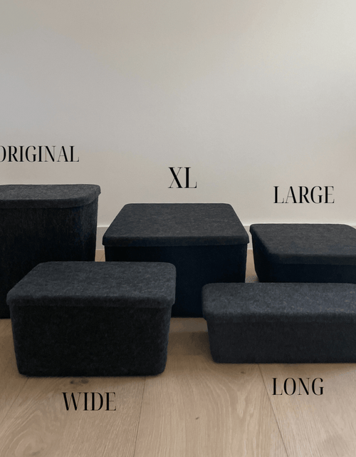 Load image into Gallery viewer, The Sculpted Bin - Large with Lid
