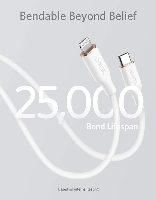 Load image into Gallery viewer, Anker <b>641</b> USB-C to Lightning Cable (Flow, 3 ft Silicone)
