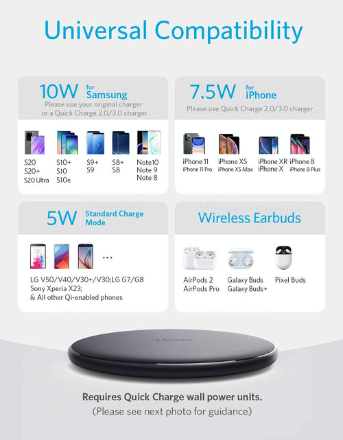 Load image into Gallery viewer, Anker <b>313</b> Wireless Charger (Pad)
