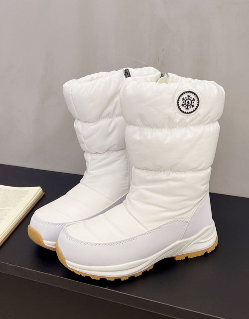 Load image into Gallery viewer, Thickened Cotton Mid-Calf Snow Boots for Women
