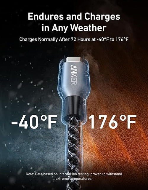 Load image into Gallery viewer, Anker Prime USB-C to USB-C Cable (240W, Upcycled-Braided)

