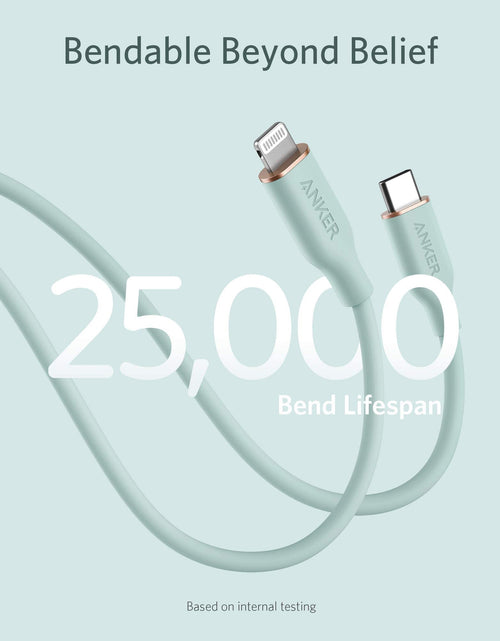 Load image into Gallery viewer, Anker <b>641</b> USB-C to Lightning Cable (Flow, Silicone)
