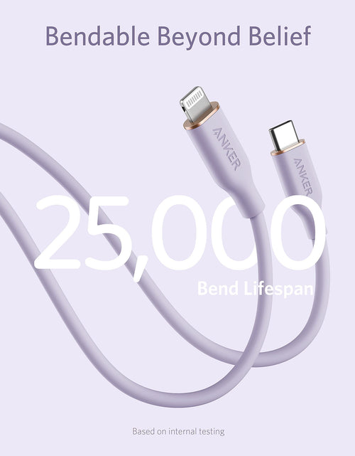 Load image into Gallery viewer, Anker <b>641</b> USB-C to Lightning Cable (Flow, Silicone)
