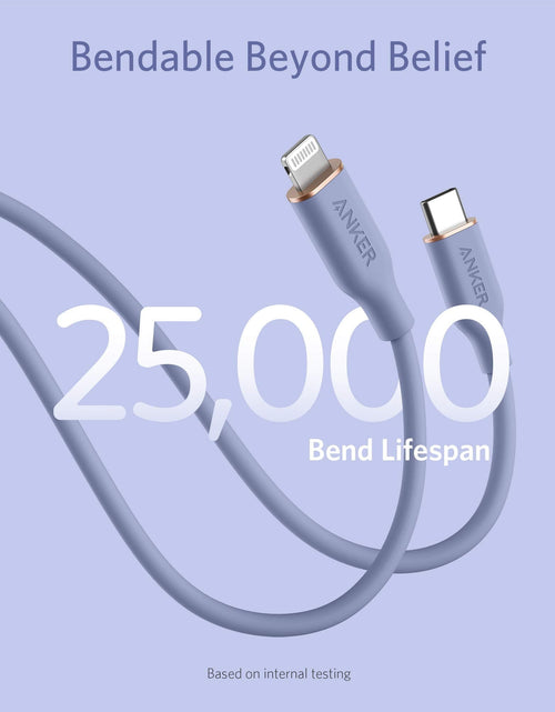 Load image into Gallery viewer, Anker <b>641</b> USB-C to Lightning Cable (Flow, Silicone)
