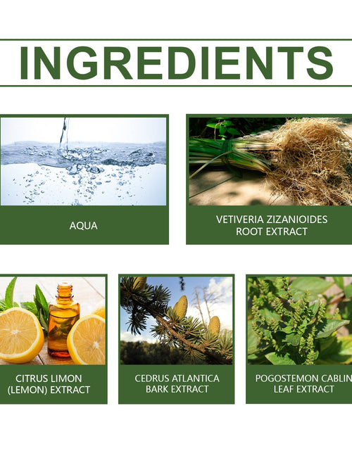 Load image into Gallery viewer, Roxelis Vetiver Fresh Perfume Exudes Charm Natural Fresh Elegant Fragrance Stay Fragrance Everyday Portable Fragrance Perfume
