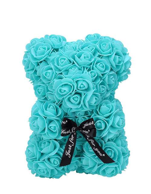 Load image into Gallery viewer, Mother's Day Gift 25cm Foam Flower Bear PE Rose Flower Bear PVC Gift Box Valentine's Day Cross-border Bestseller
