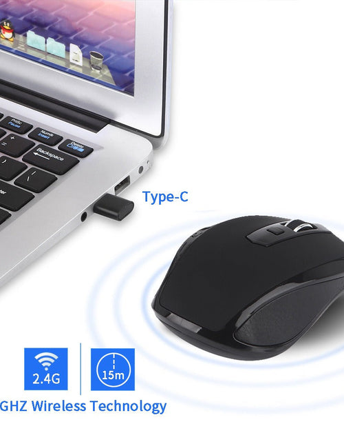 Load image into Gallery viewer, USB-C Wireless Mouse Silent Office Gaming Laptop Creative Wireless Mouse
