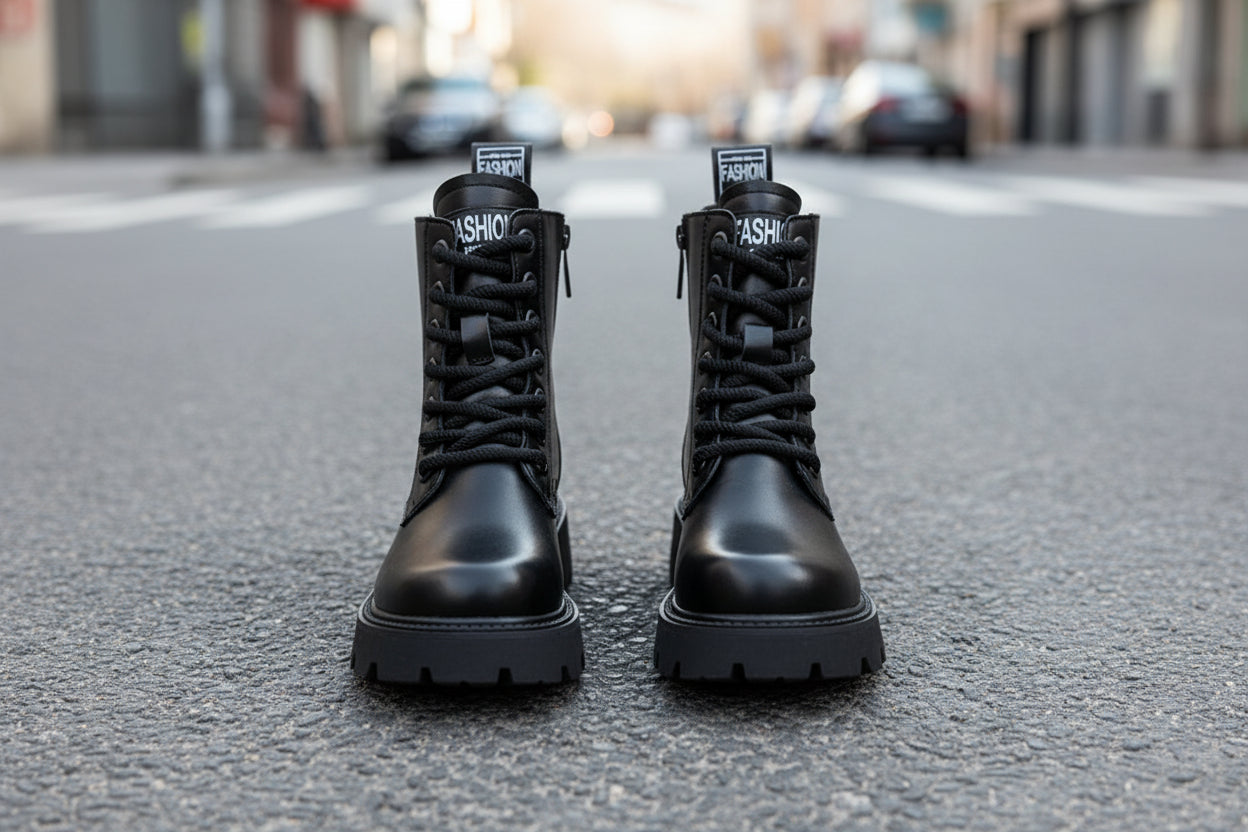 Women’s Padded Insulated Winter Boots – Stylish Thick Sole Snow Boots