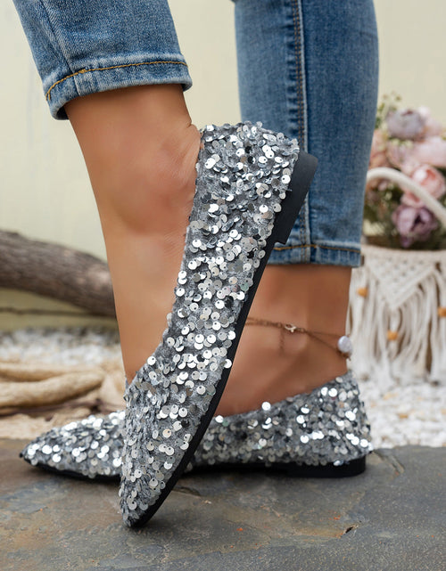 Load image into Gallery viewer, Women’s Pointed-Toe Flat Casual Shoes
