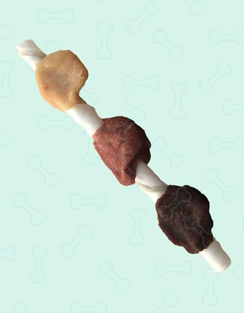 Load image into Gallery viewer, BestBy12/25 Better Belly Dental Kabobs Dog Chews Spearmint 10 Count
