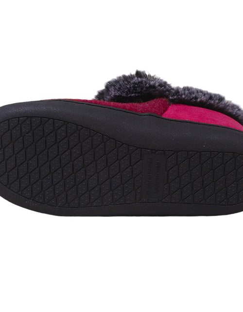 Load image into Gallery viewer, Women’s Felt-Fur Collar Indoor Winter Shoes | Cozy Slip-Ons
