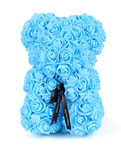Load image into Gallery viewer, Mother's Day Gift 25cm Foam Flower Bear PE Rose Flower Bear PVC Gift Box Valentine's Day Cross-border Bestseller
