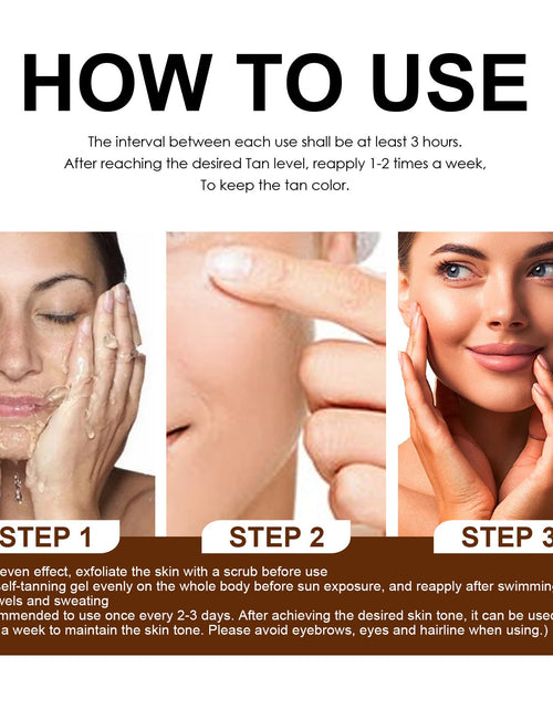 Load image into Gallery viewer, OUHOE Soft Brown, Summer Seaside Tanning Dark Tan Moisturizing Cream for Tanning Skin
