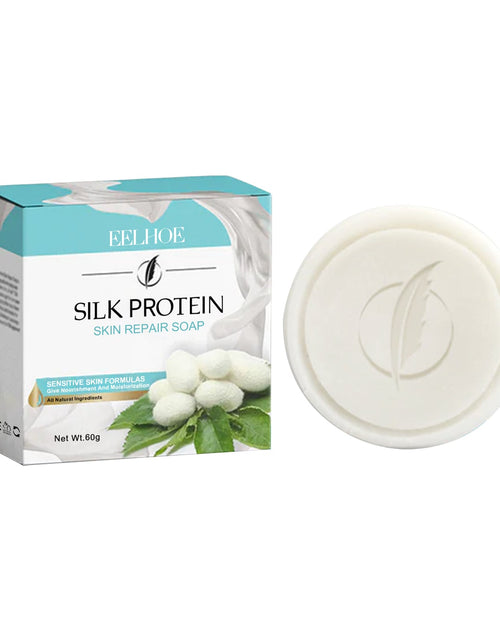 Load image into Gallery viewer, EELHOE Protein Repair Cleansing Soap Cleans Pores, Lighens Acne Dark Spots, Moisturizes Brightening Face Wash Soap
