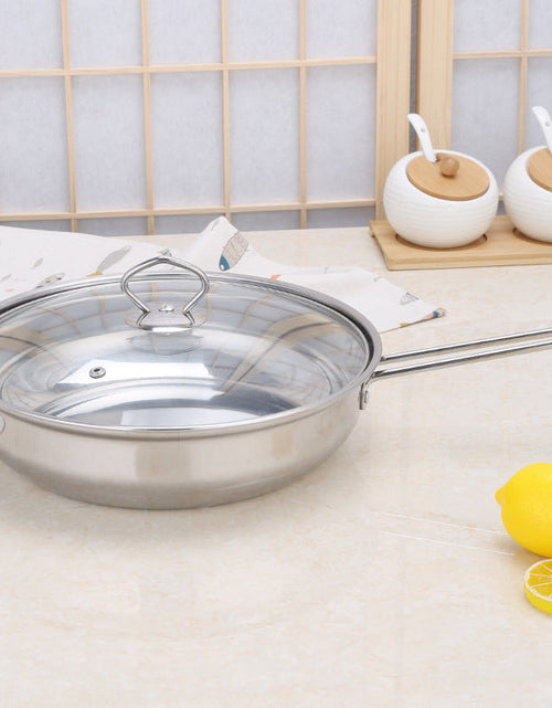 Load image into Gallery viewer, Stainless steel cookware set of 18 pieces household kitchen set soup pot set 16-26cm cutlery set pot set
