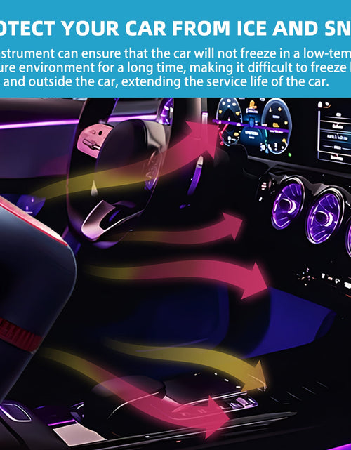 Load image into Gallery viewer, Snow Remover, Car Windshield Defogging Deicing Quick Snow Melting Portable Heater
