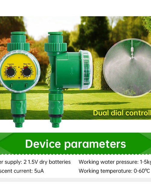 Load image into Gallery viewer, Outdoor plastic garden hose equipped with electronic automatic irrigation timer
