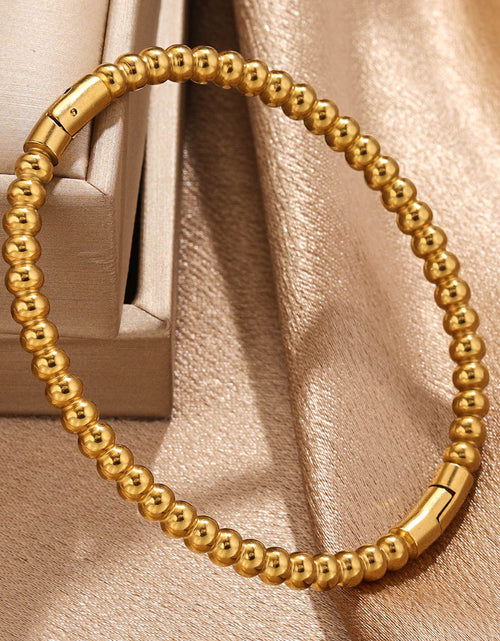 Load image into Gallery viewer, Fashion bamboo titanium steel bracelet female summer niche cold style ins stainless steel retro bamboo jewelry
