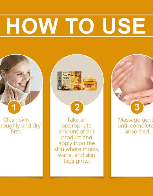 Load image into Gallery viewer, West&amp;Month Bee Venom Keyu Mole Care Cream, Moisturizes And Smoothes The Skin, Lightening The Skin Flesh Granules And Body Care
