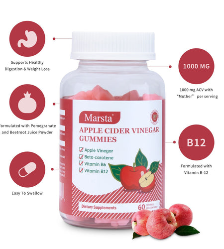 Apple cider vinegar vitamin gummies