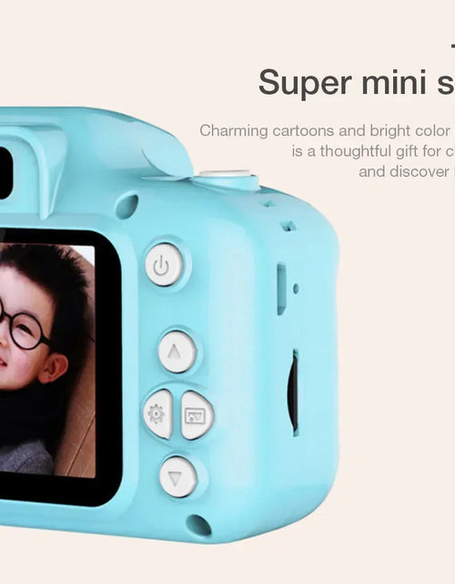 Load image into Gallery viewer, Mini Children Camera X2 Digital Vintage Camera Educational Toys Kids Projection Video Camera Outdoor Photography Toy Gifts
