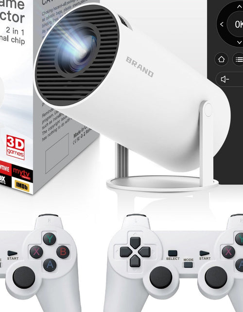 Load image into Gallery viewer, Game hot projector MAX300 portable 4k high-definition smooth with wireless controller
