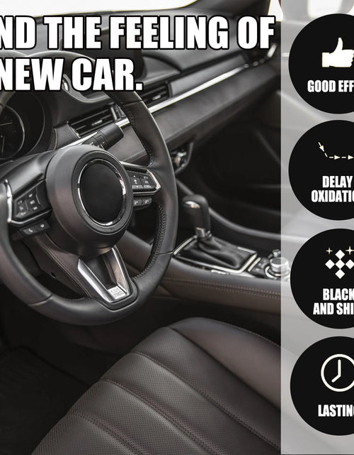 Load image into Gallery viewer, Automotive Plastic Refurbishment Coated Crystal Liquid, Instrument Panel Interior Clean Decontamination Anti-dust Refurbishment Bright Coating Liquid
