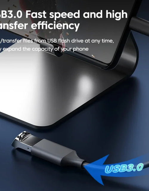 Load image into Gallery viewer, OTG adapter Type-C to USB 3.0 adapter cable computer expansion converter
