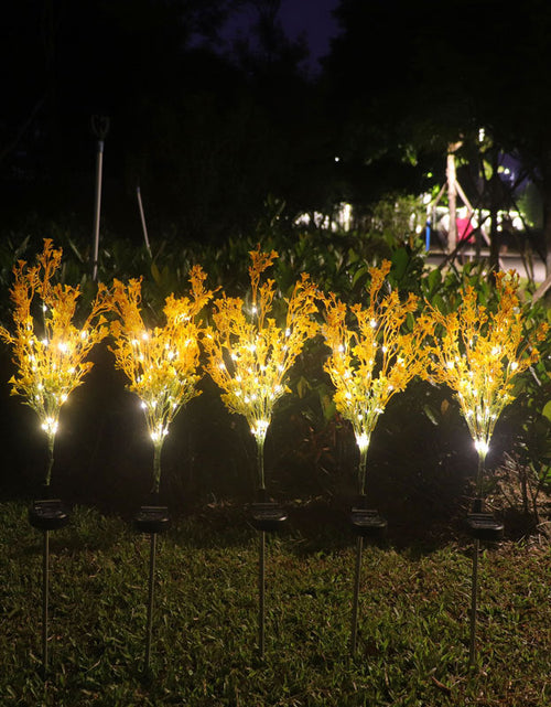 Load image into Gallery viewer, Led Solar Rape Lantern 12 Head Community Garden Ground Plug Outdoor Solar Lawn Lamp
