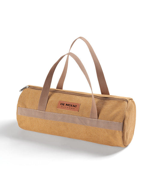 Load image into Gallery viewer, Outdoor Camping Accessories Storage Bag Tent Wind Rope Nail Tool Storage Bag Camping Portable Nail Bag Cylinder Bag
