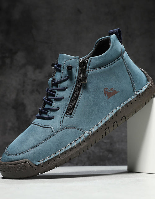 Load image into Gallery viewer, Women’s Hand Stitched Soft Sole Flat Casual Shoes
