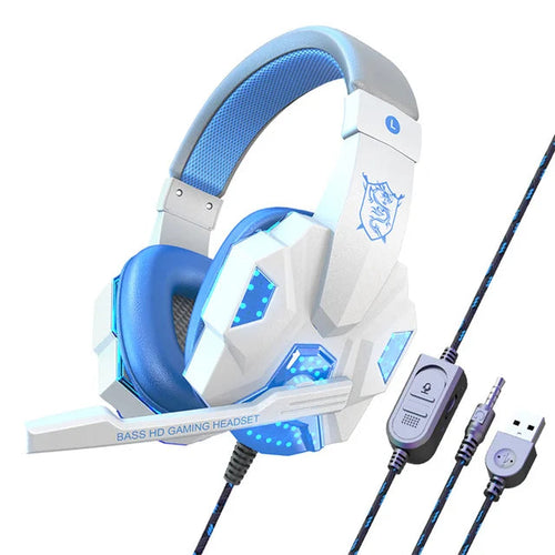 Load image into Gallery viewer, Earphones for wired laptops, dedicated earphones for gaming and esports, comfortable to wear, and head mounted gaming headphones
