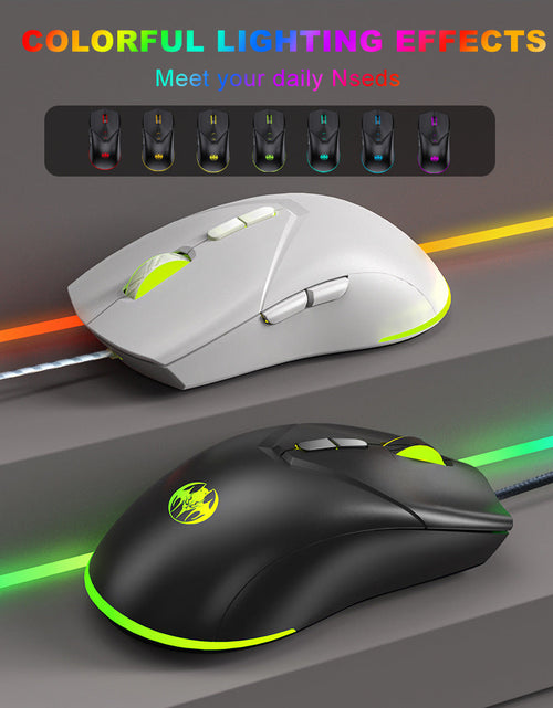 Load image into Gallery viewer, 7D Youbat wired gaming mouse 6-speed 7200DPI mouse gaming mouse
