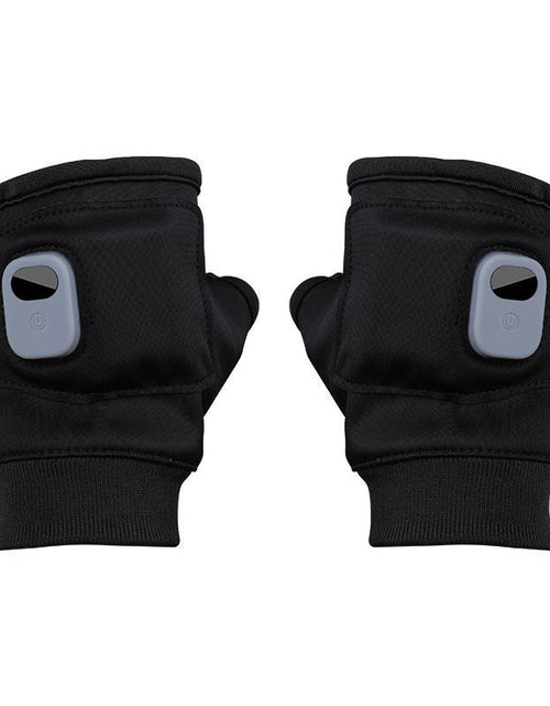 Load image into Gallery viewer, 1 Pair of Rechargeable Winter Heated Gloves. USB-powered, great for outdoor activities like cycling, skiing, and motorcycling.
