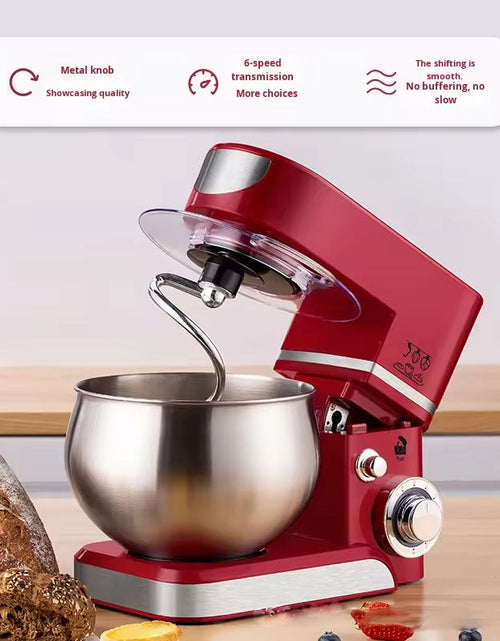 Load image into Gallery viewer, 400W Stand Mixer, Multifunctional Kitchen Machine – Automatic Dough Kneader &amp; Electric Egg Beater for Home Use
