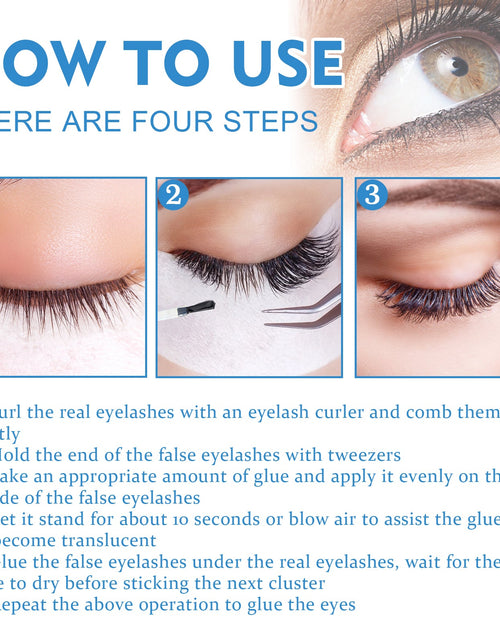 Load image into Gallery viewer, EELHOE False Eyelash Glue, Lightweight Self-Adhesive False Eyelash Glue Gentle And Non-Irritating
