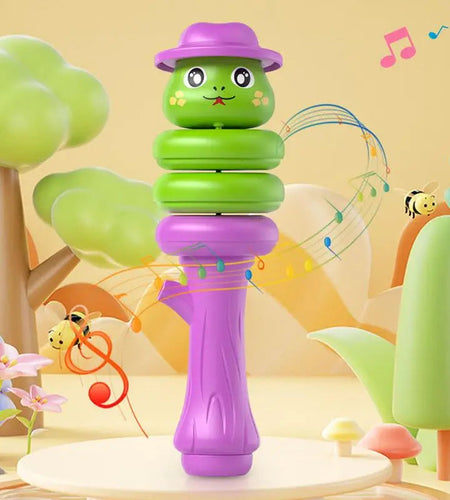 Cartoon Snake-Shaped Whistle Twisting Snake Rotating Duck Dragon Decompression Swinging Force Control Balance Toy