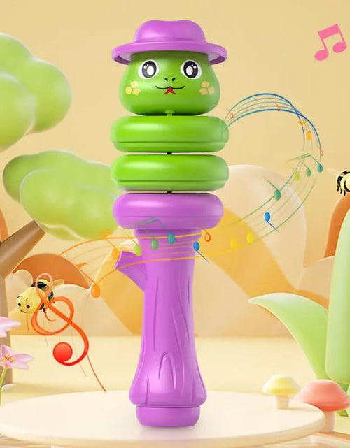 Load image into Gallery viewer, Cartoon Snake-Shaped Whistle Twisting Snake Rotating Duck Dragon Decompression Swinging Force Control Balance Toy
