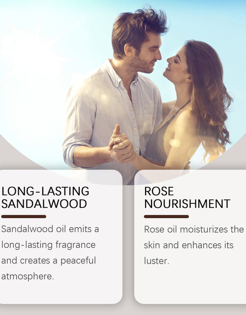 Load image into Gallery viewer, Roxelis Sandalwood Solid Balm Natural Light Fragrance Refreshing Lasting Daily Date Charming Charm Portable Solid Balm
