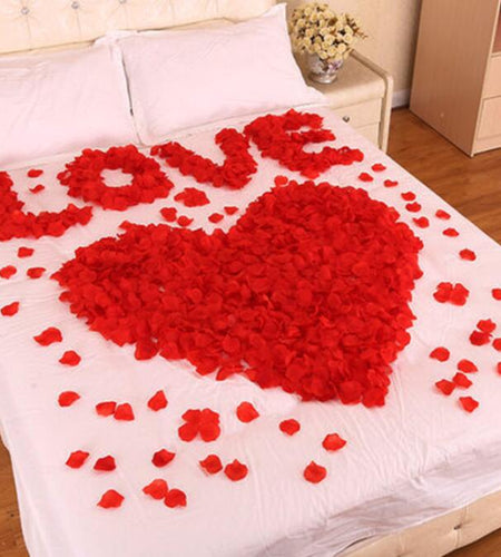 Wedding Party Accessories Artificial Flower Rose Petal Fake Petals Marriage Decoration For Valentine supplies