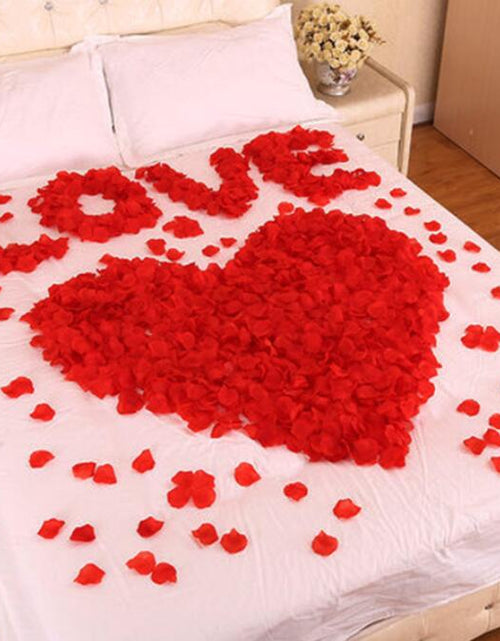 Load image into Gallery viewer, Wedding Party Accessories Artificial Flower Rose Petal Fake Petals Marriage Decoration For Valentine supplies
