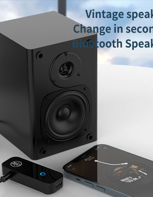 Load image into Gallery viewer, Adaptación de audio b28 bluetooth en dos en uno actualización del receptor de audio Bluetooth para vehículos de 3,5 mm
