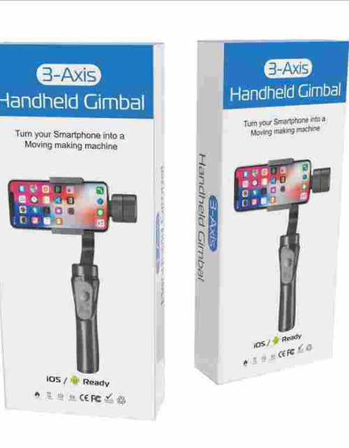 Load image into Gallery viewer, H4/F6/F8/F10 three-axis handheld mobile phone stabilizer video recording outdoor anti-shake shooting bracket
