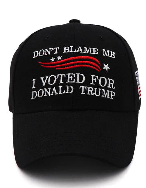 Load image into Gallery viewer, American advertising hats men's and women's baseball caps cotton embroidered hats Trump hats
