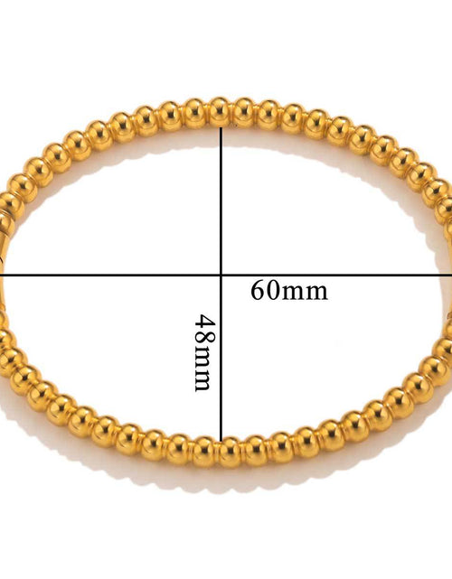 Load image into Gallery viewer, Fashion bamboo titanium steel bracelet female summer niche cold style ins stainless steel retro bamboo jewelry
